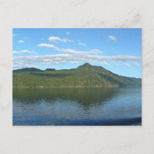 Küste von British Columbia im malerischen Kanada Postkarte
