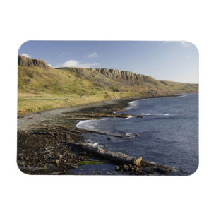 Küste von Duntulm, Insel Skye, Schottland, Vereini Magnet