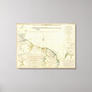 Küste von Guyana Leinwanddruck