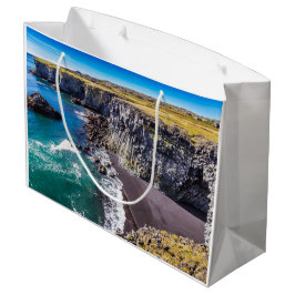 Küste von Hellnahraun, Island Große Geschenktüte