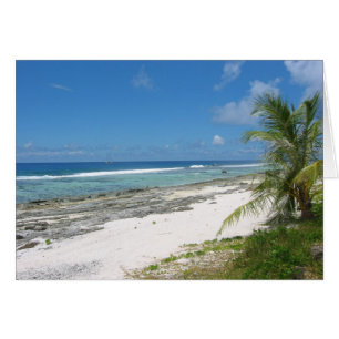 Küste von Huahine Karte