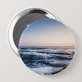 Küste von Lofoten Norwegen Button