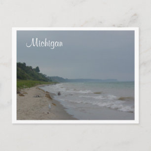 Küste von Michigan Postkarte