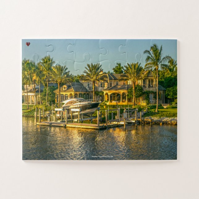 Küste von Neapel Florida. Puzzle (Horizontal)