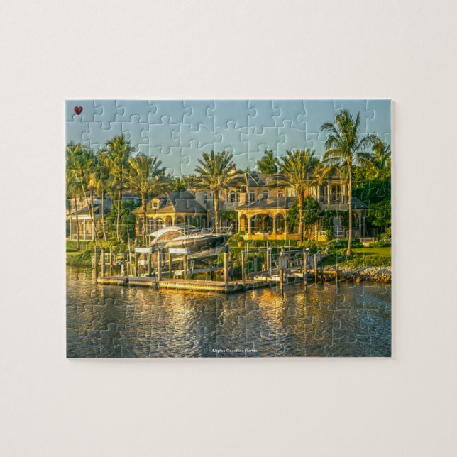 Küste von Neapel Florida. Puzzle (Horizontal)