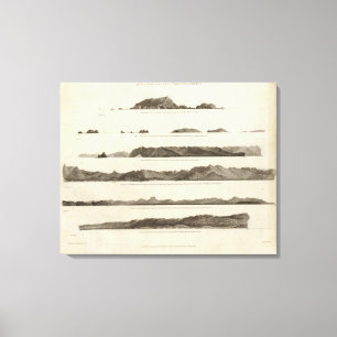 Küste von Nordwestamerika Leinwanddruck