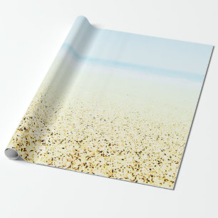 Küste von Sand und Meer Geschenkpapier