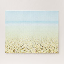 Küste von Sand und Meer