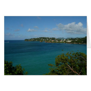 Küste von St. Lucia Karibisches Foto