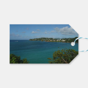 Küste von St. Lucia Karibisches Foto Geschenkanhänger