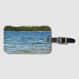 Küste von Tenaya Lake, Yosemite, Kalifornien Gepäckanhänger