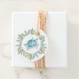 Küste Weihnachtssee Schildkröten Weihnachtsgebirge Geschenkanhänger