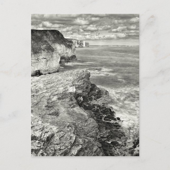 Küste Yorkshire Postkarte (Vorderseite)