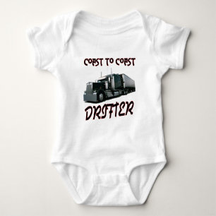 Küste, zum des Drifters die Küste entlangzufahre Baby Strampler