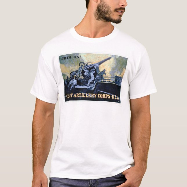 Küsten-Artillerie-Korps (US02042) T-Shirt (Vorderseite)