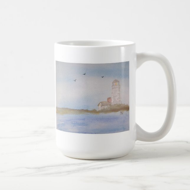 Küsten-helles Haus Kaffeetasse (Rechts)