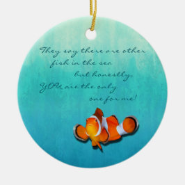 Küsten-Inspirationen Ombre Keramik Ornament