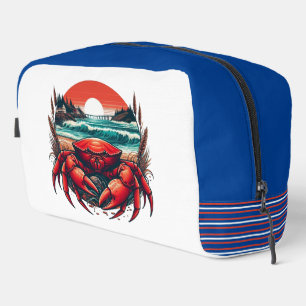 Küsten-/nautische Maine-Krabbe Waschbeutel