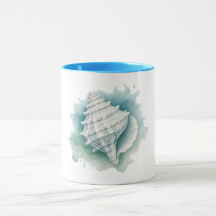 Küsten/Nautische Muschel Tasse