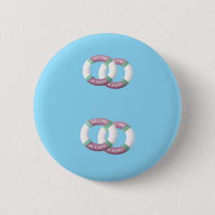 Küsten-Rettungsring-Abzeichen Button