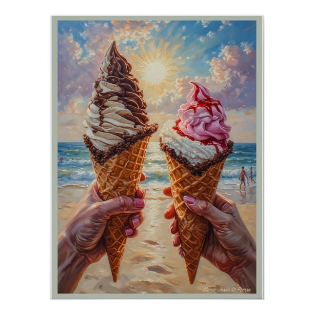 Küsten Sehnsüchte Poster (Vorderseite)