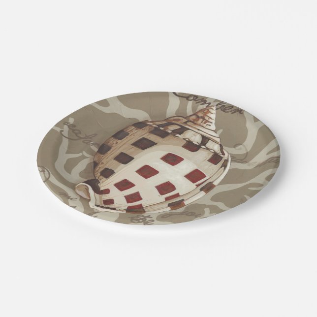 Küsten-Sonett I Pappteller (Schrägansicht)