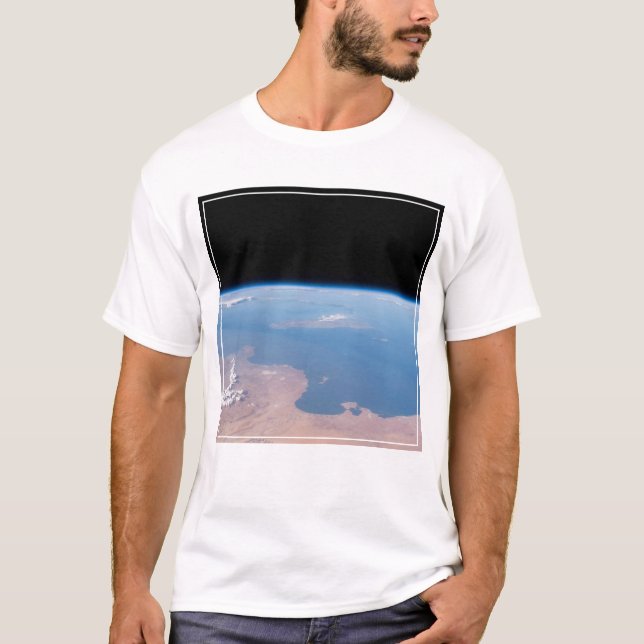 Küsten Tunesiens und Libyens und Insel Sizilien T-Shirt (Vorderseite)