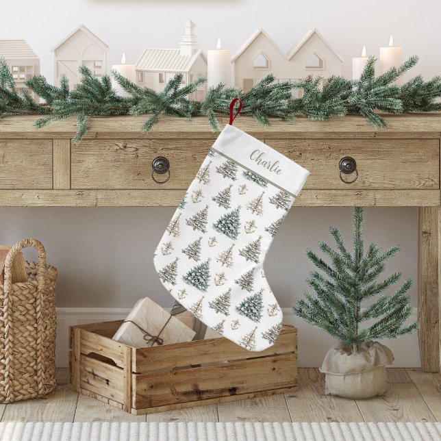Küsten-Weihnachtsbaum   Kleiner Weihnachtsstrumpf (Coastal Christmas Tree Stocking)
