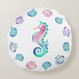 Küsten-Wurfskissen Rundes Kissen