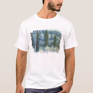 Küstenansicht mit Zypresse-Bäumen, 1896 T-Shirt