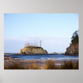 Küstenansicht Poster