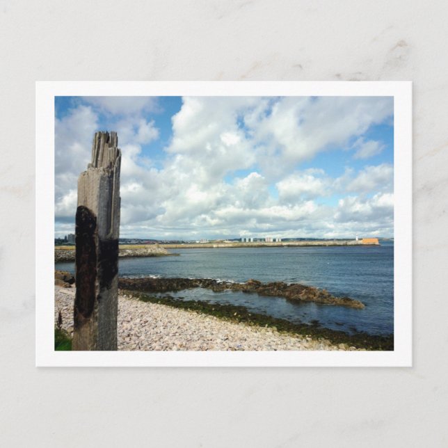 Küstenansicht Postkarte (Vorderseite)