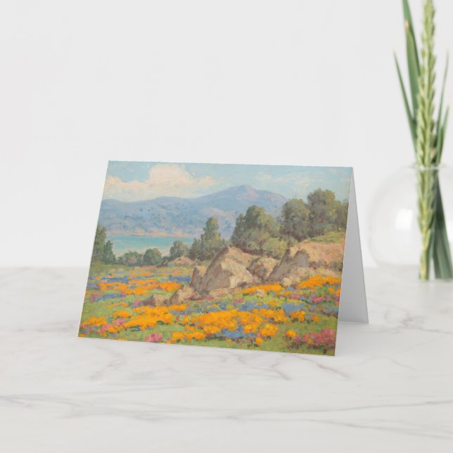 Küstenansicht | William Franklin Jackson Karte (Vorderseite)