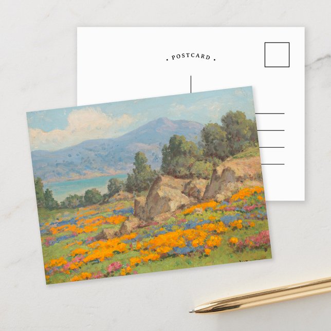 Küstenansicht | William Franklin Jackson Postkarte (Von Creator hochgeladen)