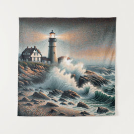 Küstenbakon in Twilight Wandteppich