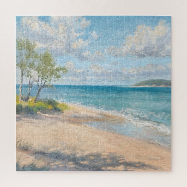 Küstenbrise Fine Art Stranddruck Puzzle (Vertikal)