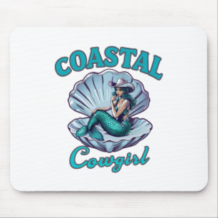 Küstencowgirl Mousepad