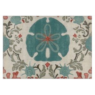 Küstendamast II Schneidebrett