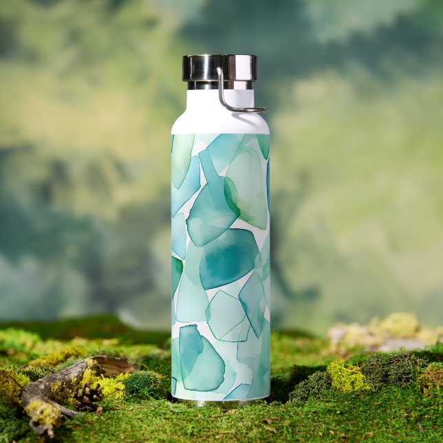 Küsteneleganz Trinkflasche (Außenbereich (gedreht))