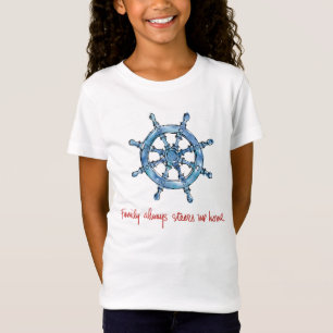 Küstenfamilie des zitat-  steuert mich immer T-Shirt