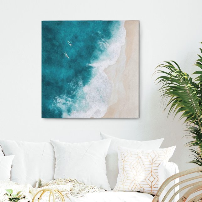 Küstenflieger Beach Canvas Print Leinwanddruck (Von Creator hochgeladen)