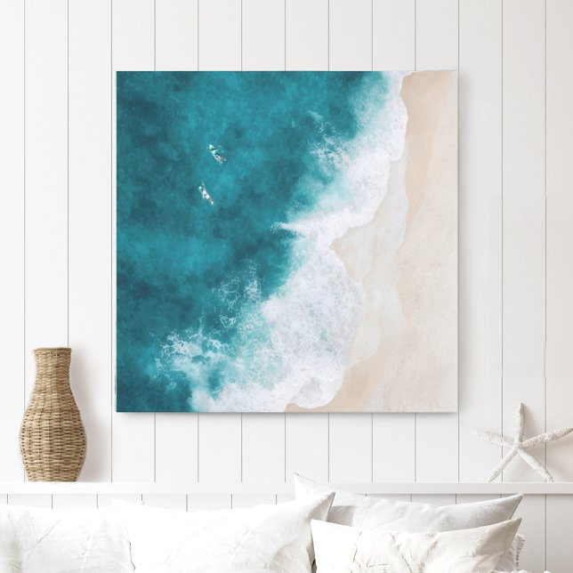 Küstenflieger Beach Canvas Print Leinwanddruck (Von Creator hochgeladen)