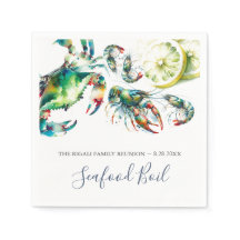 Küstengewässer Meeresfrüchte Personalisiert