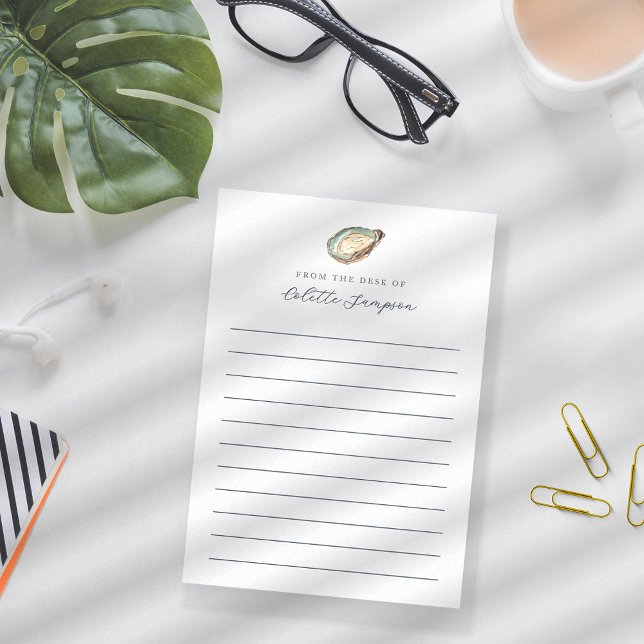 Küstengewässer Oyster Personalisiert Liner Post-it Klebezettel (Von Creator hochgeladen)