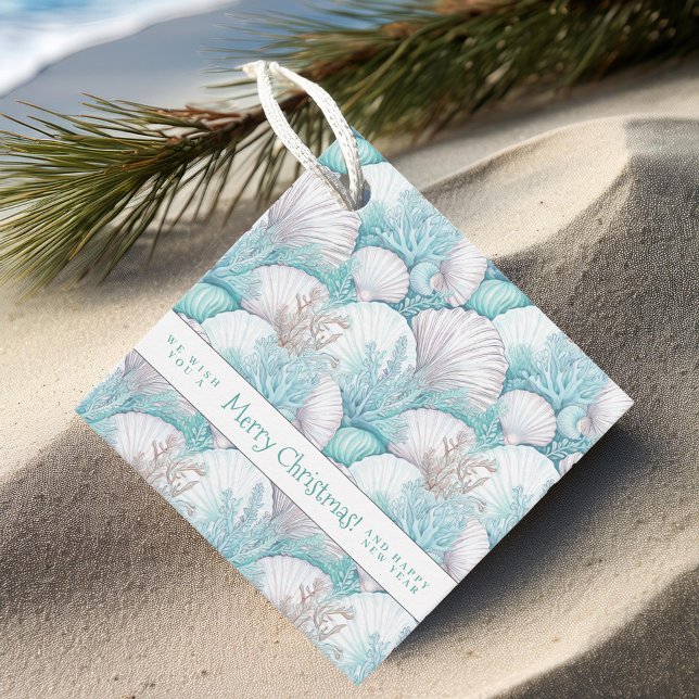 Küstengewässer- und Korallenmuster#3 ID1009 Geschenkanhänger (Von Creator hochgeladen)