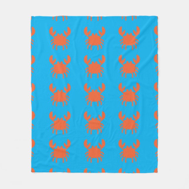 Küstenklaue Fleecedecke (Vorderseite)