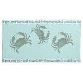 Küstenkrebse mit Bohemischen Fischgrenzen Kissenbezug