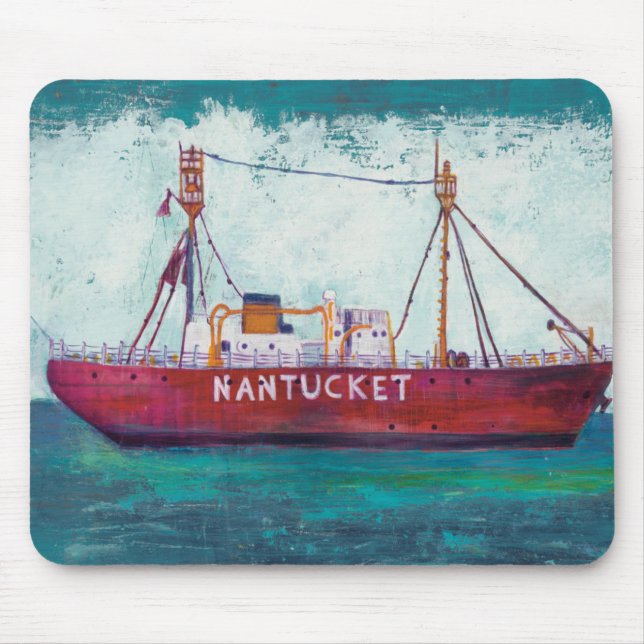 Küstenkunst| Nantucket Lightship Mousepad (Vorne)