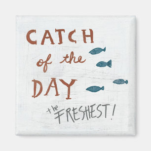 Küstenkunst Tagesfang Magnet