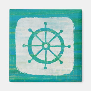 Küstenkunst   Wasserlenkrad Magnet